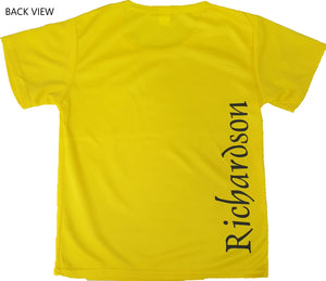 KCPPS DriFit Tshirt Yellow